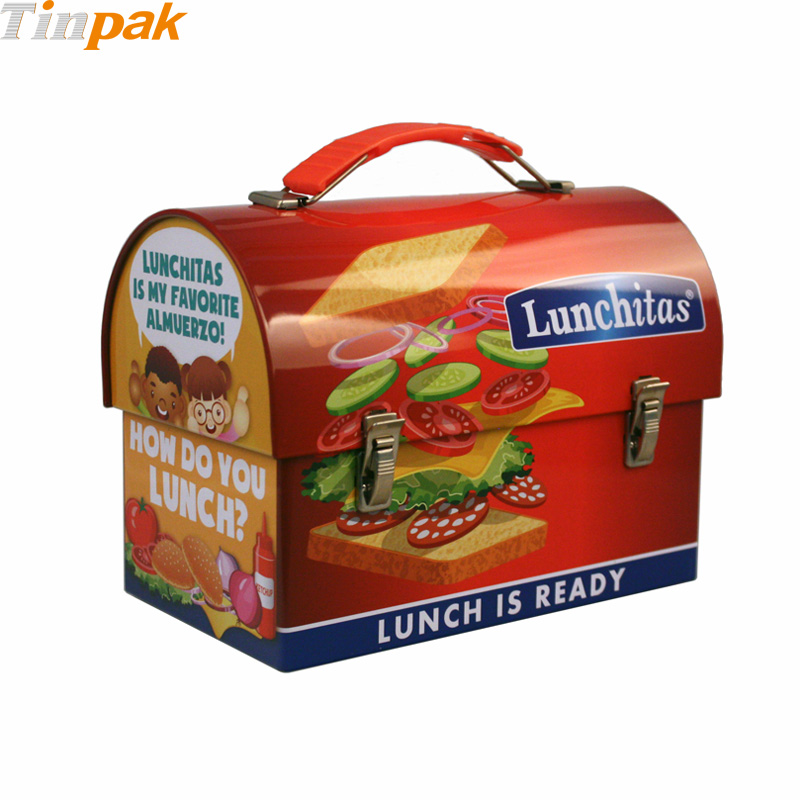 domed metal lunch boxes